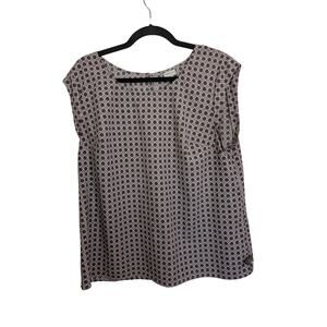 Merona Pink Medallion print sleeveless top